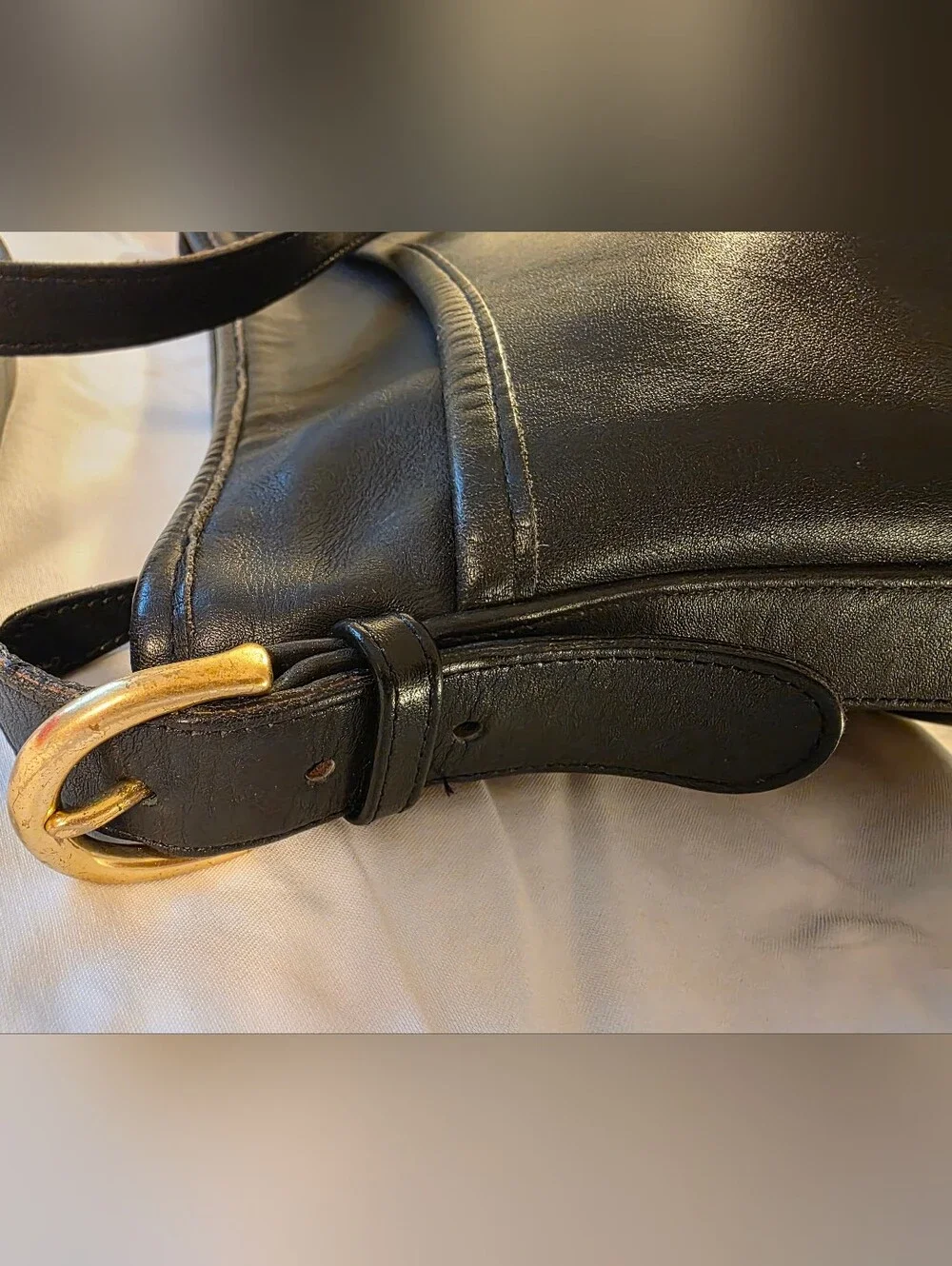 Vintage Coach Worth Leather Bag #4143